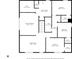 Upstairs floor plan featuring the primary bedroom, Gathering room, additional bedrooms, baths, and walk-in closets at 5737 Arlington Dr, Plainfield, IN 46168