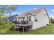 Beautiful home featuring a large deck perfect for entertaining and enjoying the outdoors at 589 Viking Warrior Blvd, Westfield, IN 46074