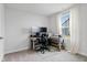 Home office featuring a modern desk setup and bright natural light at 7051 E Bean Blossom Dr, Camby, IN 46113