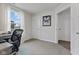 Home office featuring bright natural light and spacious design at 7051 E Bean Blossom Dr, Camby, IN 46113