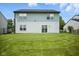Spacious backyard with well-maintained lawn, ideal for recreation and outdoor enjoyment at 7549 Stockard St, Indianapolis, IN 46239