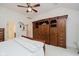 Bright bedroom with a large closet, carpet floors, and large window for natural light at 8301 Reef Ct, Indianapolis, IN 46236