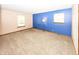Bedroom with neutral walls, natural light and carpet flooring at 9010 Deer Run Dr, Indianapolis, IN 46256