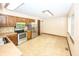 Kitchen with stainless steel appliances, breakfast area and lots of natural light at 9010 Deer Run Dr, Indianapolis, IN 46256