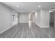 Spacious basement featuring durable gray flooring and neutral walls at 1141 Temperance Ave, Indianapolis, IN 46203