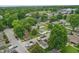 An aerial view of a neighborhood showcasing the landscape, homes, and quiet streets at 1331 S 9Th St, Noblesville, IN 46060