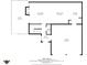 First floor plan showing kitchen, living room, dining area, garage and foyer at 150 Dominion Dr, Zionsville, IN 46077