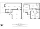 Floor plan for first and second floor including measurements at 150 Dominion Dr, Zionsville, IN 46077