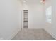 Empty bedroom with a closet at 2909 E Michigan St, Indianapolis, IN 46201