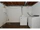 Functional laundry area featuring washer and dryer connections at 3668 Chatsbee Ct, Indianapolis, IN 46224