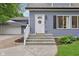 Inviting front entrance with decorative door, steps, and complementary landscaping at 3713 W 98Th St, Carmel, IN 46032
