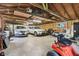 Attached two car garage with plenty of room for vehicles and storage at 3713 W 98Th St, Carmel, IN 46032