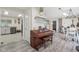 Spacious open-concept layout that connects the kitchen, dining area, and living room at 3713 W 98Th St, Carmel, IN 46032