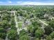 Aerial view of a neighborhood featuring well-kept homes and mature trees, offering a peaceful setting at 4926 Crittenden Ave, Indianapolis, IN 46205