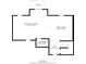 Basement floorplan featuring a recreation room, Gathering room and bathroom with dimensions at 527 Macintosh Ln, Danville, IN 46122