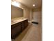 Bathroom with double sink vanity, and a shower-tub combo, with neutral color at 5379 Marigold Dr, Plainfield, IN 46168