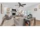 Inviting living room with fireplace, comfortable seating, and stylish décor at 5506 Kessler Blvd N Dr, Indianapolis, IN 46228