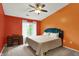 Comfortable bedroom with large window, desk, and ample natural light at 6518 Jade Stream Ct # 312, Indianapolis, IN 46237