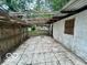 Outdoor patio area perfect for entertaining or relaxing at 721 Haugh St, Indianapolis, IN 46222