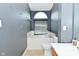 Bright bathroom with large tub at 7529 Oceanline Dr, Indianapolis, IN 46214