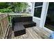 Cozy deck with outdoor sectional seating perfect for relaxing at 7529 Oceanline Dr, Indianapolis, IN 46214