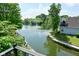 Beautiful lake view from deck at 7529 Oceanline Dr, Indianapolis, IN 46214