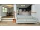 Open-concept living room showcasing modern decor, hardwood floors, and seamless flow to the kitchen at 7529 Oceanline Dr, Indianapolis, IN 46214