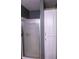 Bathroom with tiled shower and built in storage cabinet at 8370 State Road 236, North Salem, IN 46165