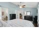 Cozy main bedroom with ensuite bath and plenty of closet space at 863 Lionshead Ln, Greenwood, IN 46143