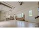 Spacious garage with ample storage cabinets, and a dog bath at 11101 Hawthorn Rdg, Fishers, IN 46037