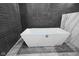 Modern plunge pool with unique tile and sleek design at 11101 Hawthorn Rdg, Fishers, IN 46037