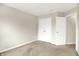 Unfurnished bedroom with carpet, closet, and a neutral color palette at 11849 Traymoore Dr, Fishers, IN 46038