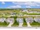 Community aerial view showcases green space and Gathering-friendly neighborhood at 12672 Amber Star Dr, Noblesville, IN 46060