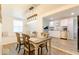 Cozy dining room with a view to the kitchen at 1398 Clinton St, Noblesville, IN 46060