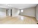 Bright, open living room featuring neutral colors and hardwood floors at 148 S 3Rd Ave, Beech Grove, IN 46107
