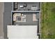 Expansive rooftop deck featuring stylish outdoor seating, dining area, and sleek modern design for urban relaxation at 1816 Rosette Way, Indianapolis, IN 46202