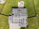 Aerial of the floor plan layout, shows layout for the second floor including bedrooms and Gathering room at 2337 Hanover Rd, Brownsburg, IN 46112