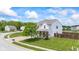Beautiful two-story home with manicured lawn and lush landscaping in a serene neighborhood at 2337 Hanover Rd, Brownsburg, IN 46112
