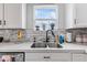Well-lit kitchen sink area with a window view and modern faucet at 2337 Hanover Rd, Brownsburg, IN 46112