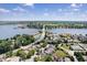 Beautiful aerial view of houses near the lake at 241 Chamberlain Cir, Noblesville, IN 46062