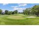 Scenic view of the lush green golf course, perfect for enjoying outdoor activities at 241 Chamberlain Cir, Noblesville, IN 46062