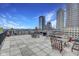 Enjoy city views from this building's rooftop terrace with outdoor seating and grilling area at 350 N Meridian St # A303, Indianapolis, IN 46204
