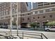 Classic brick buildings feature vintage architecture and street access in a vibrant city neighborhood at 350 N Meridian St # A303, Indianapolis, IN 46204