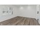 Sun-filled bedroom with wood floors and plantation shutters at 374 Pomona Ct, Greenfield, IN 46140