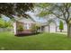 Charming single-story home with brick accents, manicured lawn, and attached two-car garage at 374 Pomona Ct, Greenfield, IN 46140