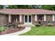 Inviting entrance with landscaped walkway, charming brickwork, and a double-door entry at 434 Verwood Ct, Indianapolis, IN 46234