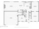 First-floor floor plan of home layout with room dimensions and locations of kitchen, living spaces, and garage at 4434 W Windsong Ct, New Palestine, IN 46163