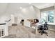 Finished bonus room with office space, natural light and ample storage at 4530 Chase Oak Ct, Zionsville, IN 46077