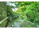Lush landscaping surrounds a path on a hillside at 4530 Chase Oak Ct, Zionsville, IN 46077