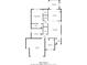 Detailed floor plan showcasing layout, room dimensions, and square footage of the home at 6415 Calabash Pl, Indianapolis, IN 46217
